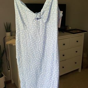 PacSun Blue and White Flowers Dress